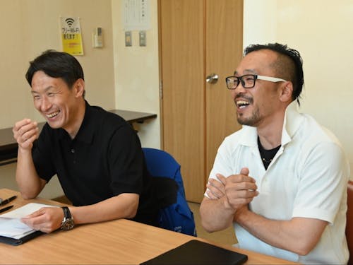 一緒に取り組んでいくメンバーです！この2人についていけば間違いなし！