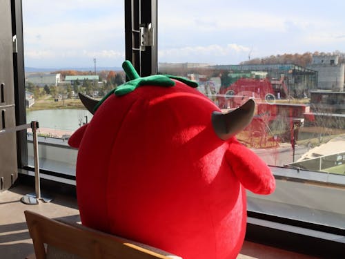 休憩中の「ビラッキー」