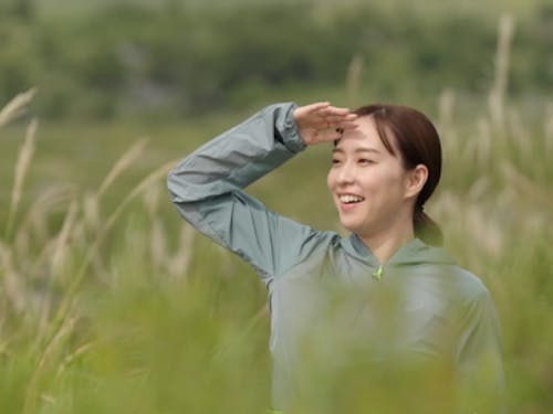 美祢市秋吉台でトレッキング