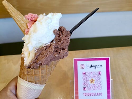 戸出ジェラートで甘味補給