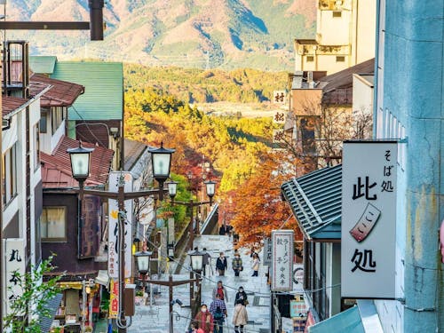 伊香保温泉の石段