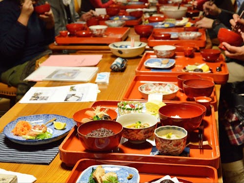 江戸時代の料理書を復元した会席料理