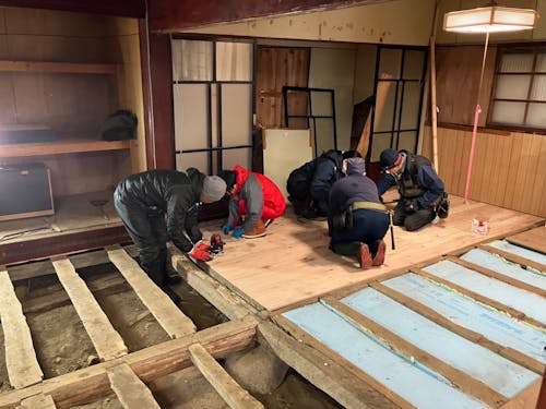 空き家のリフォーム仲間募集中