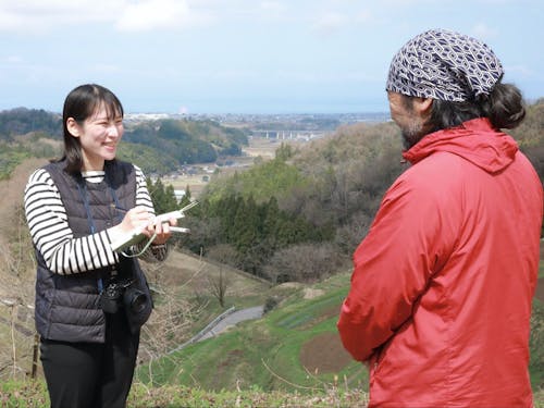 県内の協力隊に取材