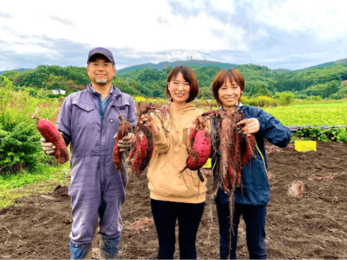「遊休農地を減らして農村環境を守りたい」と就農した、松や農園の佐藤さんご夫妻と
