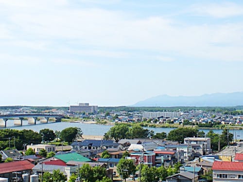 能代の街並み