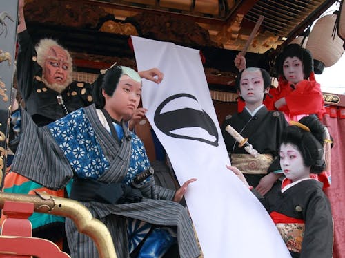 長浜曳山祭りの子ども歌舞伎
