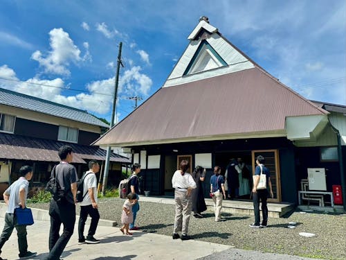 古民家を改修したお宿の見学