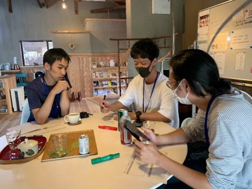 参加者同士でも交流もできちゃいます。