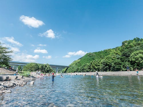 少し車を走らせると田舎風景が楽しめます