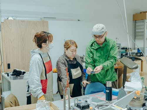 こだわるからこそ部門を超えたコミュニケーションも活発に行われます!