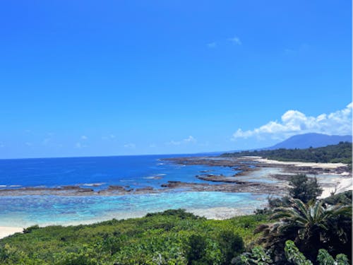 徳之島ブルーの海