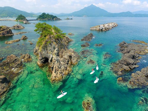 カヤックやトレイル、サイクリングなど様々なアクティビティを楽しめます