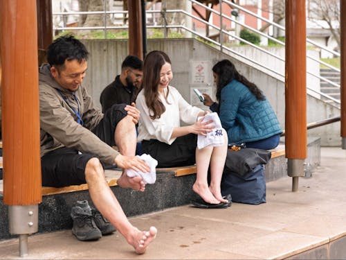 観光局が運営する、駅前の温泉「楓の湯」