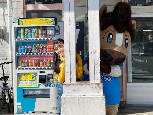 那須町マスコットキャラクターのクロロとゆめな