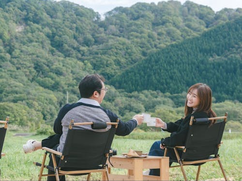 自然と食を同時に楽しめる場所がたくさんあります。