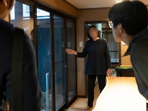 古民家のご自宅を惜しみなく全て案内・説明してくださる家主さん