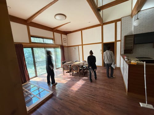 空き家バンク内覧の様子