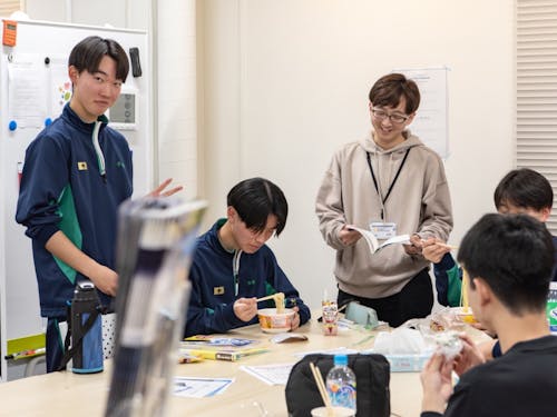 生徒とのコミュニケーションも大切にしています