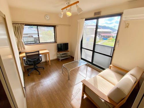 お貸しする部屋はアパート3DKの広さです