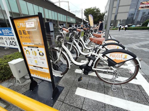ぷらっと自転車で回れます