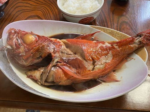 地魚の煮付け