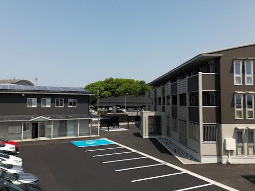 TOCHiTO居住棟と交流棟