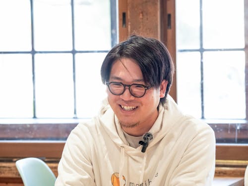一般社団法人motibaseの藤井さん（愛称：藤くん）