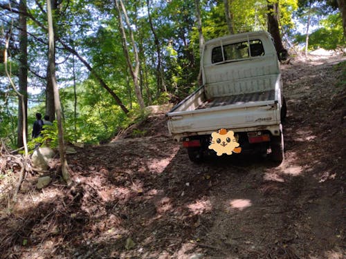 この急こう配を運転できることも重要なスキル！！