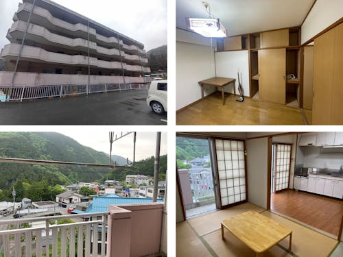 住居として、市営住宅の一室をお使いいただけます。