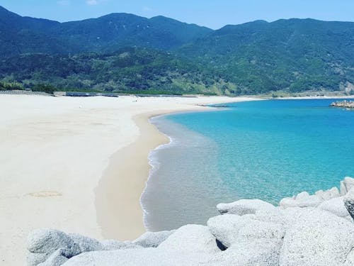 岸良海岸(鹿児島県本土にもある美しい海)