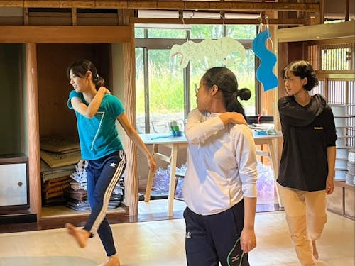 ヘンテコウィークで行われた企画「振り付けってなんだ?」