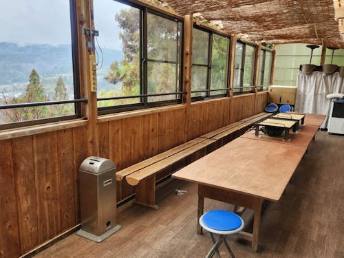 オープンテラスはロケーション最高!