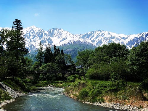 夏の白馬村