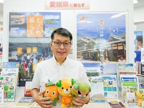 愛媛移住コンシェルジュの竹内さん(えひめ移住ネットより)