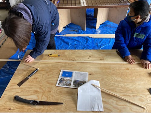 DIY断熱ワークショップの様子