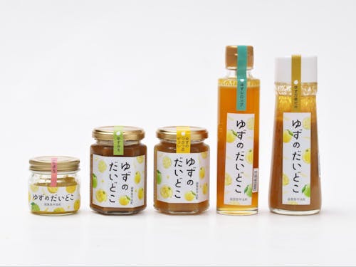 甲良町の特産品「ゆず」を使った加工食品も!