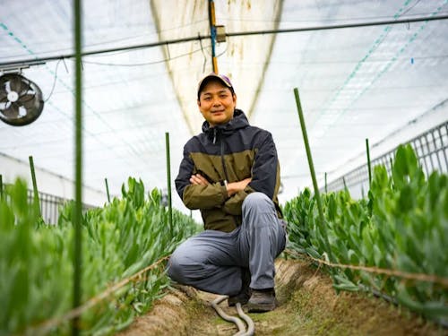 🧑🌾あぶくまカットフラワーグループ 廣野さん