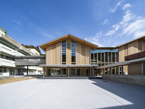 令和4年度に開校した義務教育学校「大豊学園」