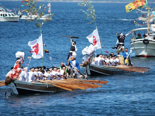 島全体が一体となる感動。祝島「神舞」は、島の誇りです。