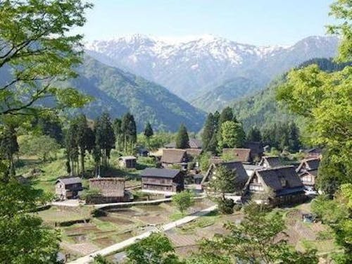 世界遺産五箇山合掌造り集落