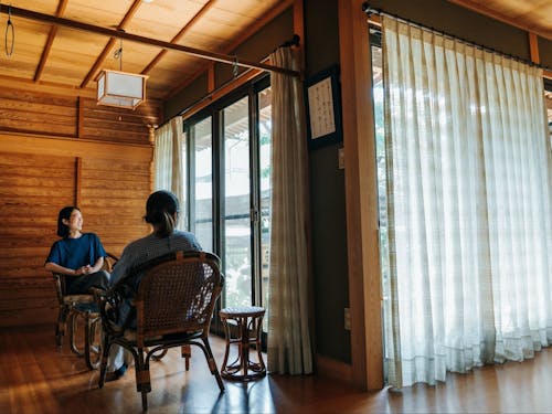 ゆったり過ごせる団欒スペースもあります