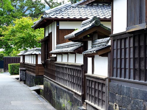 世界遺産でもある萩城下町。