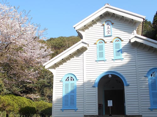 世界遺産にもなっている江上天主堂