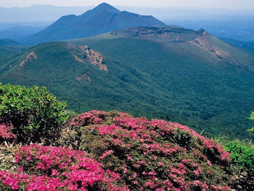美しい霧島連山