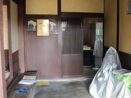 昔ながらの玄関