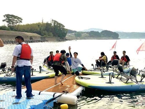 足漕ぎカヤック「HOBIE」体験会