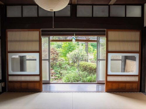 ニキータさんお気に入りという1階のカフェスペースからの眺め