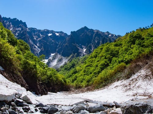 一ノ倉沢は絶景!最高のお散歩コース!