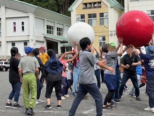昨年の様子(井川地区体育祭)